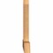 Ekena Millwork Portland Timber Gable Bracket, Western Red Cedar, 60"W x 32"H x 3 1/2"D x 5 1/2"F, 13/12 Pitch GBW060X32X0406POR00SWR - alternate 4